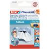 tesa Adhesive Strips Powerstrips Small White 35 mm (W) x 0.035 m (L) Pack of 14
