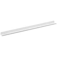 Dams International Single Cable Tray Connex Steel 1400 x 75 x 50 mm White