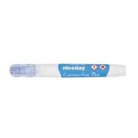 Niceday Correction Pen Micro Tip White 8 ml