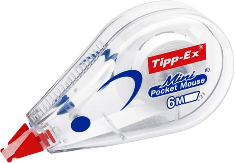 10 x Quality Tippex Style Pocket CORRECTION Tape Roller