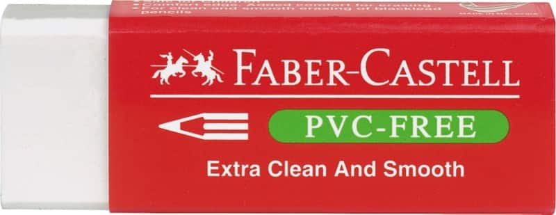 Faber-Castell PVC-free Eraser White