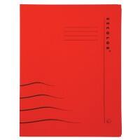 Djois Secolor Clip File A4 Red Cardboard 270 gsm