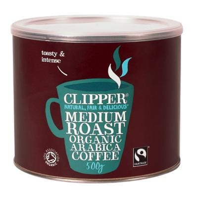 Clipper Medium Roast Organic Instant Coffee Sachets Freeze Dried 500g