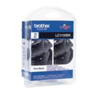 Brother LC1100BKBP2 Original Ink Cartridge Black Pack of 2 Duopack