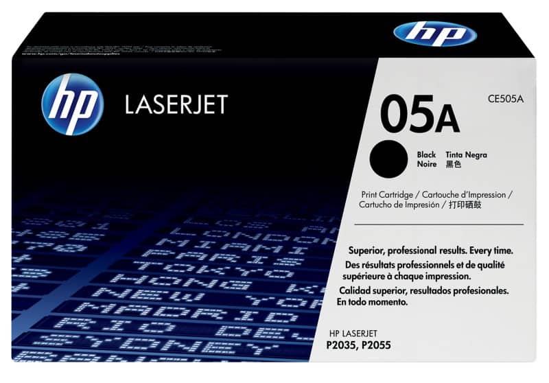 HP 05A Original Toner Cartridge CE505A Black