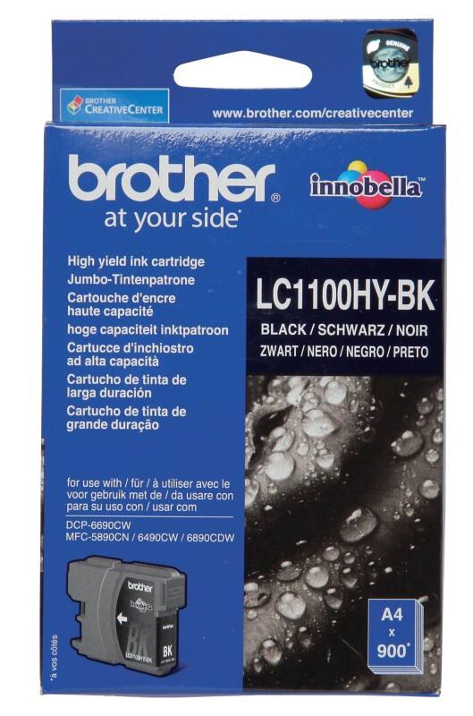 Brother LC1100HYBK Original Ink Cartridge Black