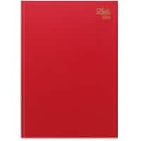 Letts Diary Business 2023 A4 1 Day per page Red