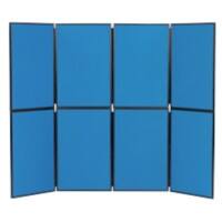 Freestanding Display Stand Nyloop Fabric Foldaway 610 x 915mm Blue