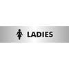 Office Sign Ladies PVC 19 x 4.5 cm