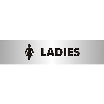 Office Sign Ladies PVC 19 x 4.5 cm