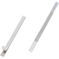 DURABLE Labelling Window 801519 Adhesive Transparent 200 x 15 mm Pack of 10
