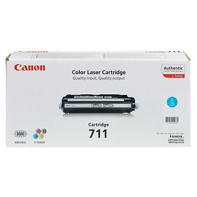 Canon 711C Original Toner Cartridge Cyan