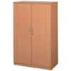 Largo Regular Door Cupboard Lockable with 3 Shelves Melamine Deluxe 1020 x 550 x 1600mm Beech