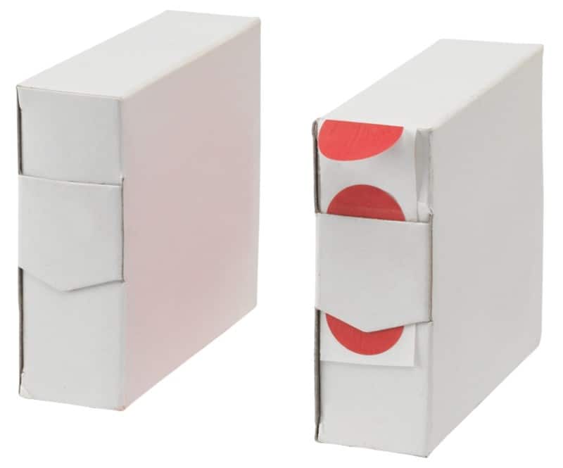 25CSA-RD Labels 25 mm Red 1000 Labels