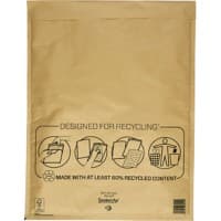 Mail Lite Mailing Bag K/7 Gold Plain 370 (W) x 480 (H) mm Peel and Seal 79 gsm Pack of 50
