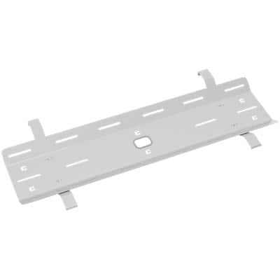 Dams International Central Drop Down Cable Tray & Bracket Steel Adapt II 1400 x 320 x 60mm White