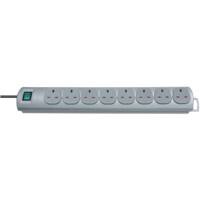 brennenstuhl Primera-Line Extension 8 Way Socket 2m Silver