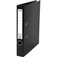 Viking Lever Arch File A4 50 mm Black 2 ring Cardboard, Polypropylene Matt Portrait