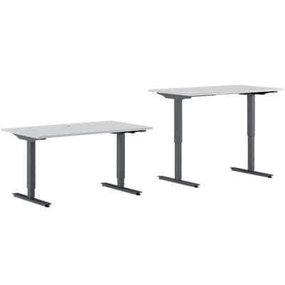 EFG Sit Stand Desk BRO14MV62 White 1,400 mm  x  800 mm