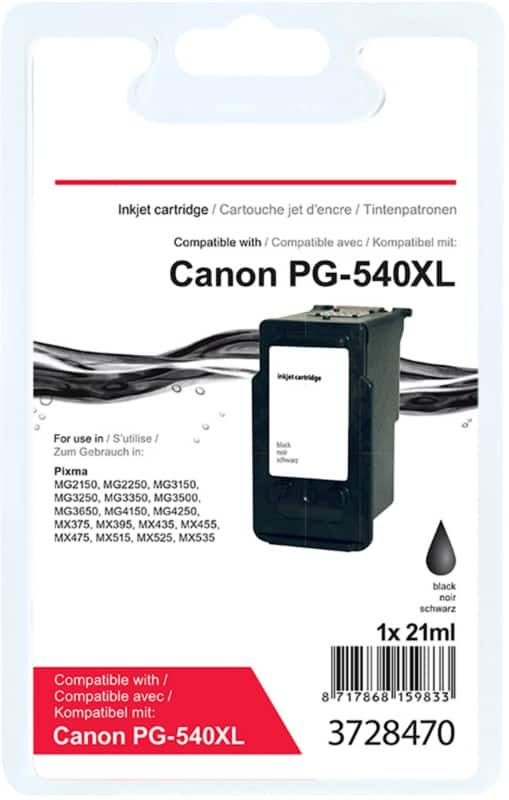 Cartouche compatible canon pg-540xl