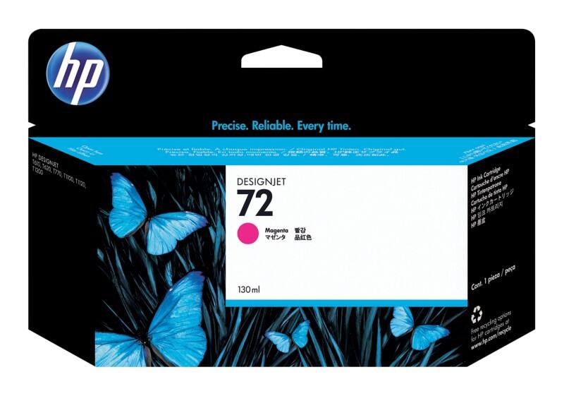 HP 72 Original Ink Cartridge C9372A Magenta