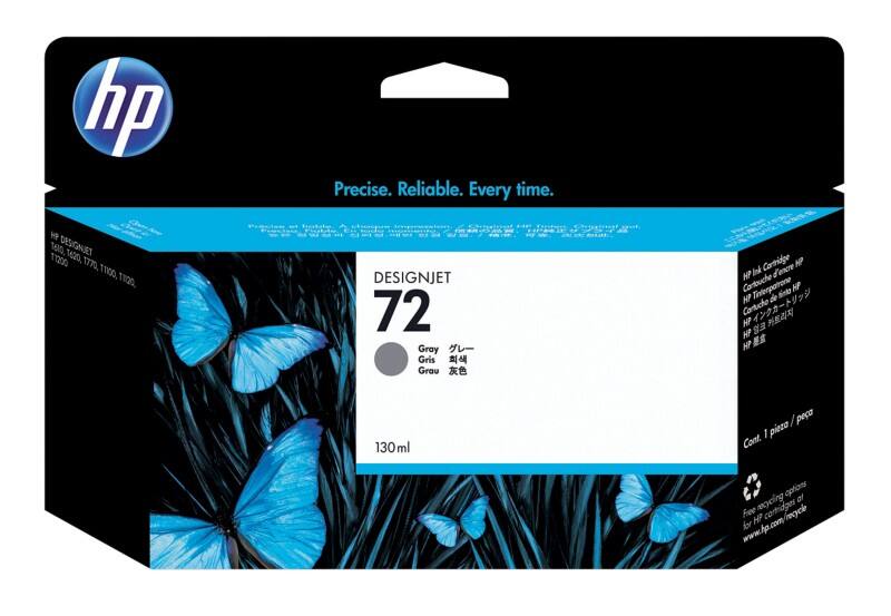 HP 72 Original Ink Cartridge C9374A Grey