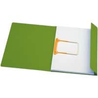 Djois Secolor Clip File A4 Green Cardboard 270 gsm