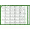 SASCO Fiscal Year Planner Mounted 2023, 2024 Landscape Green English 91.5 x 61 cm