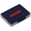 Trodat Replacement Ink Pad 6/50/2 Blue/ Red Pack of 2