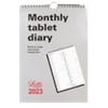 Letts Calender 2023 1 Month per page Portrait White English 21 x 0.5 x 29.5 cm