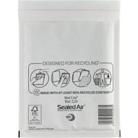 Mail Lite Mailing Bag C/0 White Plain 170 (W) x 220 (H) mm Peel and Seal 79 gsm Pack of 100