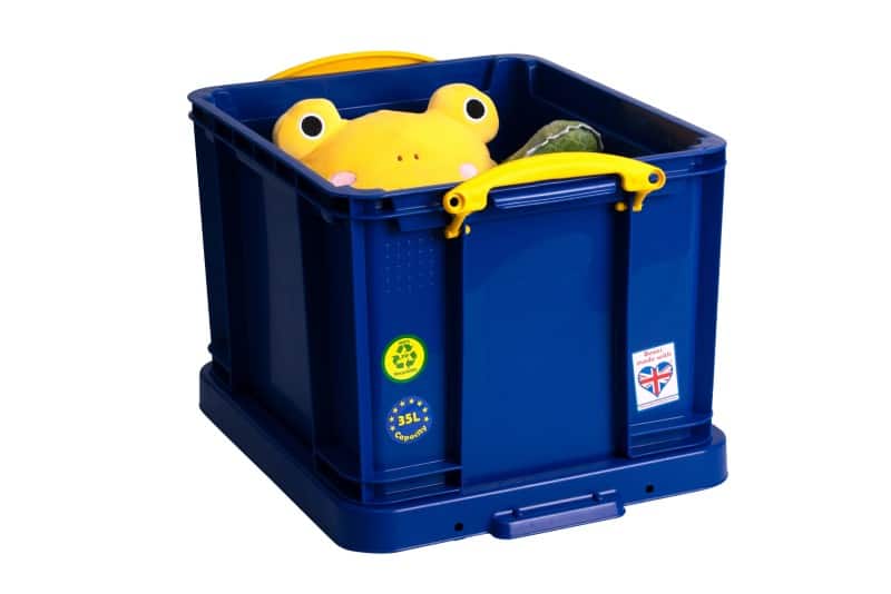 Really Useful Box Storage Box 35 L Blue 48 x 39 x 31 cm