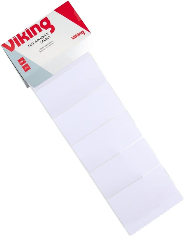 Viking Address Labels 3767103 adhesive Special format White 102 x 49 mm Pack of 250