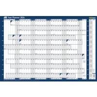 SASCO  Year Planner 2026 English 91.5 (W) x 61 (H) cm Red