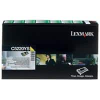 Lexmark C5220YS Original Toner Cartridge Yellow