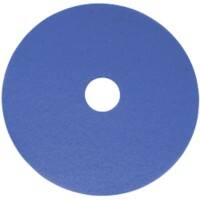 Floor Maintenance Pads (Wet Scrubbing or Medium Duty Spray Cleaning) 17" Blue pack of 5