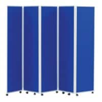 Concertina Screen 609389 Blue 560 x 1,800 mm