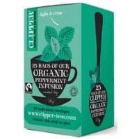 Clipper Peppermint Organic Infusion Tea Pack of 25