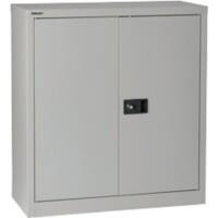 Bisley Regular Door Cupboard Steel Lockable 914 x 400 x 1,000 mm Grey