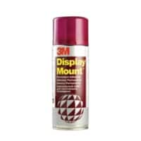 3M Adhesive Spray Display Mount Permanent Transparent 400ml