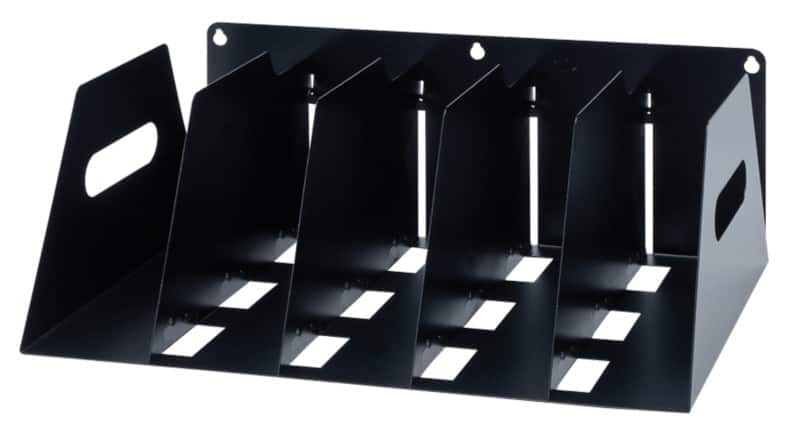 Rotadex Metal Lever Arch Filing Rack Holds 5 Lever Arch Files 160 x 425 x 300 mm Black