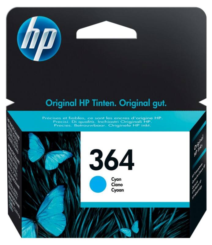 HP 364 Original Ink Cartridge CB318EE Cyan