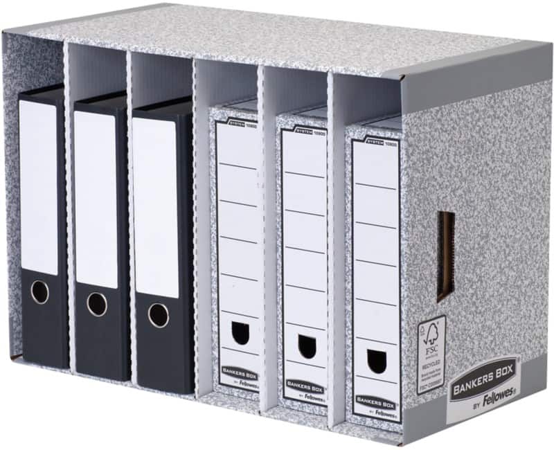 Bankers Box Cardboard File Storage Grey