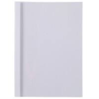 GBC ThermaBind Binding Covers A4 LeatherGrain 150 Microns 6 mm White Pack of 100