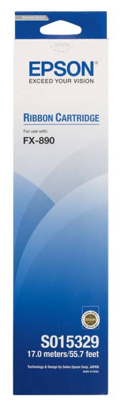 Epson Ribbon FX890 31.9 x 3.6 x 7.5 cm Black