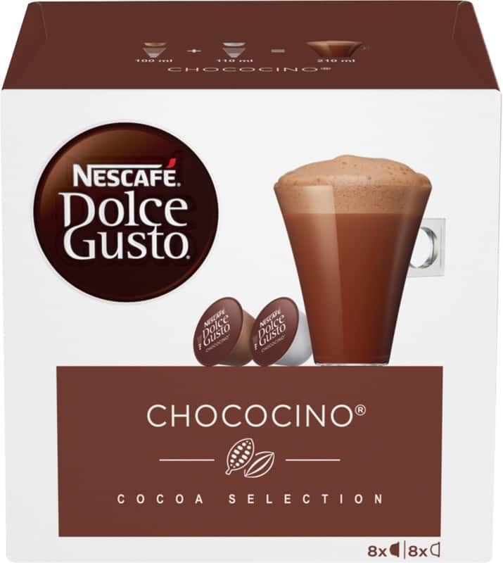 NESCAFÉ Dolce Gusto Chococino Hot chocolate Pods Box 16 g