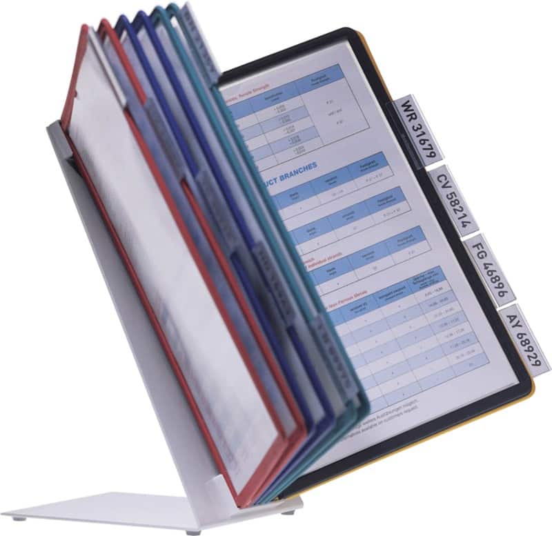 DURABLE Desk Display System Vario Pro Assorted A4 Metal 36.2 cm