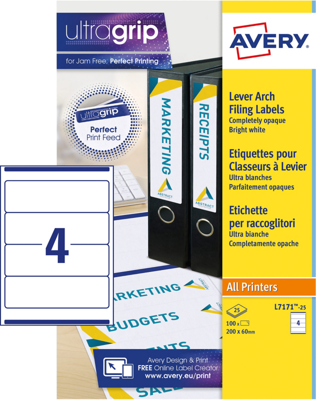 Avery Labels Viking Direct UK