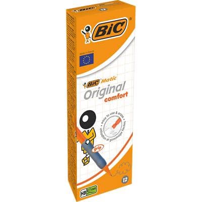 BIC Mechanical Pencil Matic Medium Assorted Pack of 12