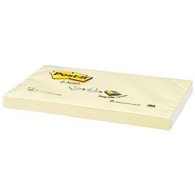 Post-it Sticky Z-Notes 127 x 76 mm Canary Yellow 12 Pads of 100 Sheets